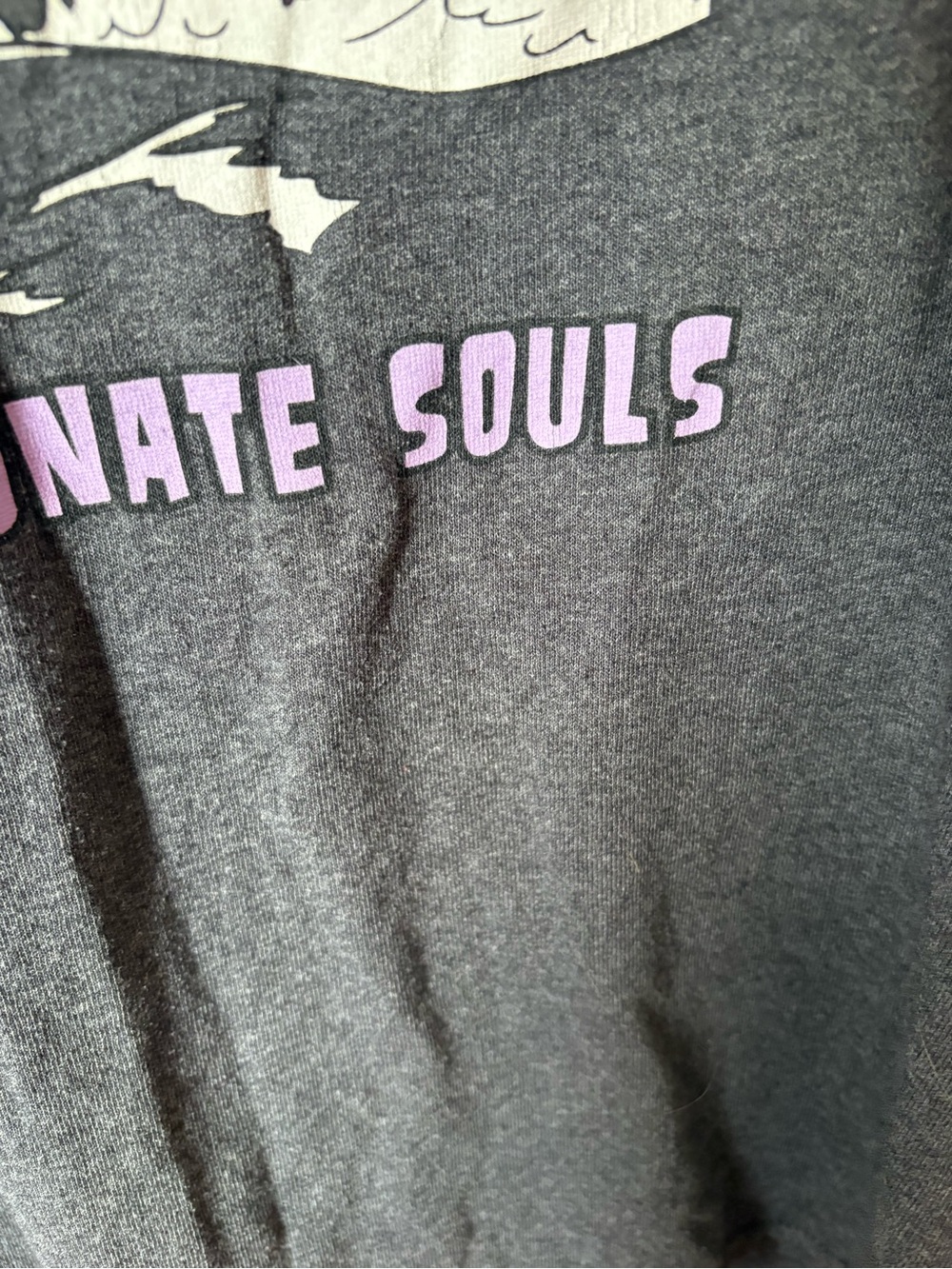 Disney Dark Gray Tee with Purple Ursula Graphic - Picture 8 of 8